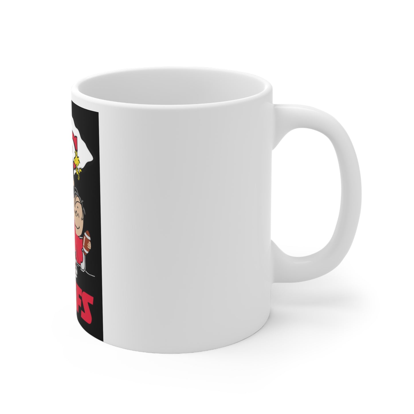 Fun Kansas City Chiefs Ceramic Mug - Perfect for Game Day!