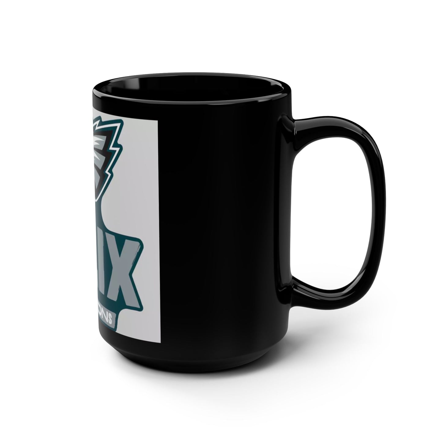 Super Bowl LIX Black Mug - 15oz NFC Champions Coffee Cup for Eagles Fans