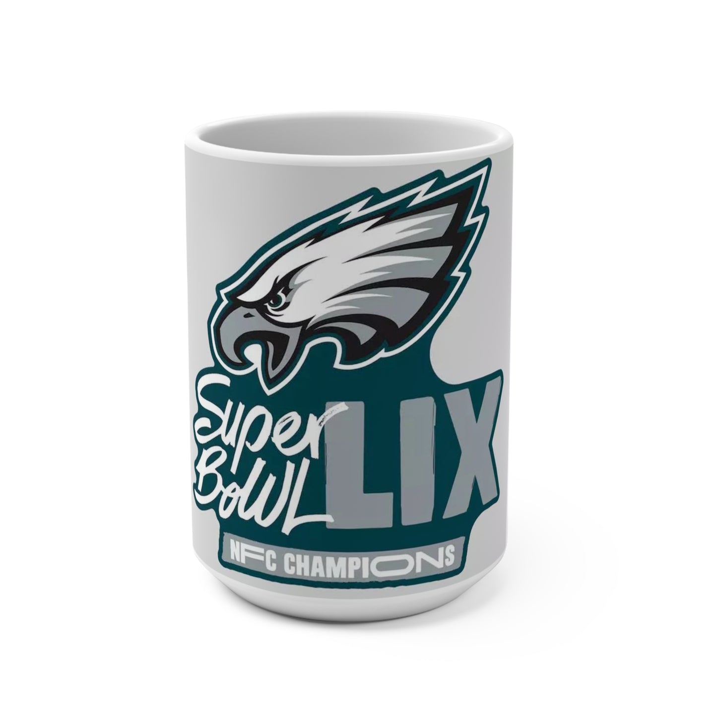Super Bowl LIX Champions Mug - 15oz Philadelphia Eagles Coffee Cup